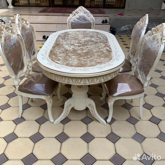 Столы и Стулья из Массива Дерева Новое v129