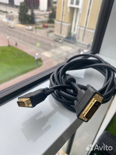 Кабель vga, dvi, jack 3.5, hdmi