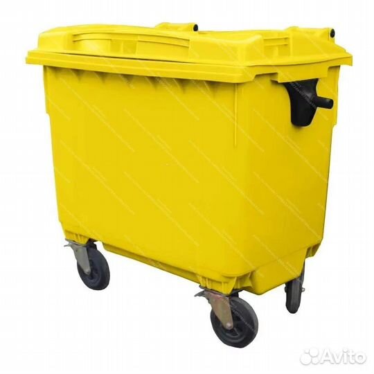 Мусорный контейнер пластиковый 660л П-4753