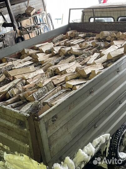 Дрова березовые колотые