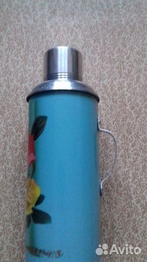 Термос времен СССР с запасной колбой