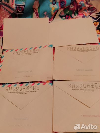 Почтовые конверты СССР