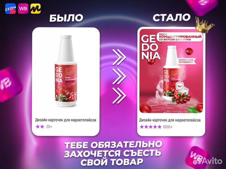 Карточки для маркетплейсов