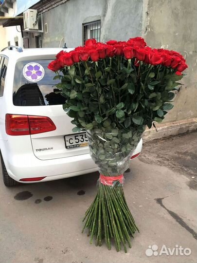 101 Роза Цветы Букеты 51 25 Роз Доставка