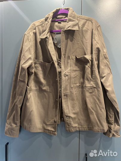 Куртка- рубашка джинсовая