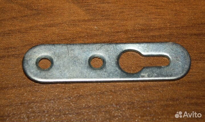 Навески (петли) мебельные для полок - 12 штук