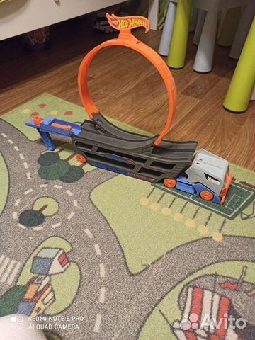 Hot wheels трек +автовоз