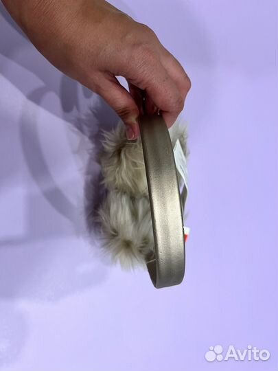 Новые детские меховые наушники original marines