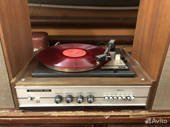 Электрофон Аккорд - 001 + ас-10 мас