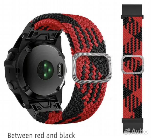 Ремешок garmin fenix 26 мм нейлон