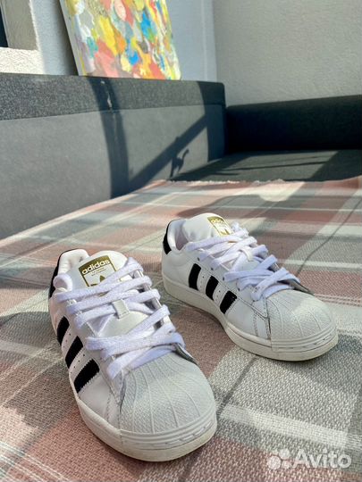 Adidas super star кеды женские 37 размер