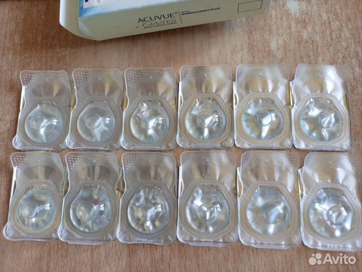 Линзы контактные -5, 75 acuvue oasys двухнедельные