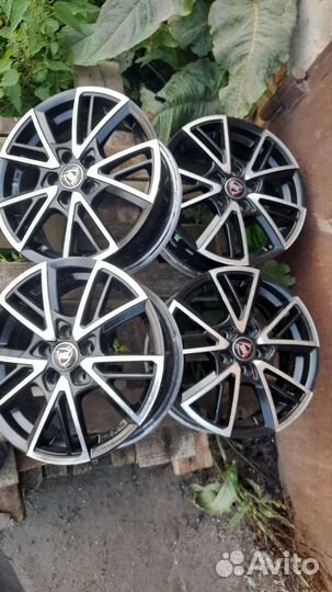 Диски литые комплект р15 на поло, шкода