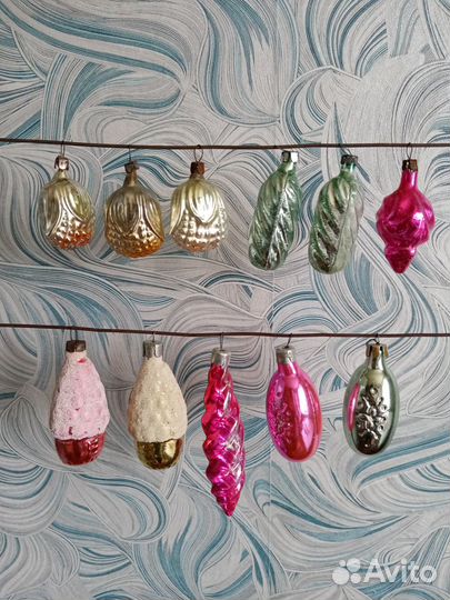 Елочные игрушки СССР