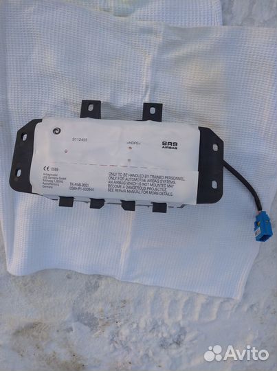 Подушка безопасности пассажира Citroen C4 B7