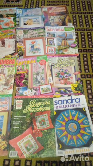 Журнал Вышиваю крестиком, ручная вышивка