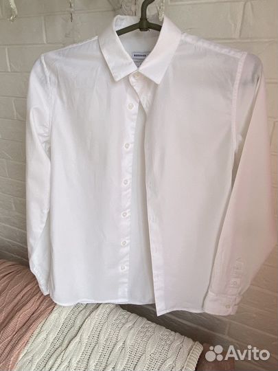 Рубашка reserved для мальчика рост 158 белая