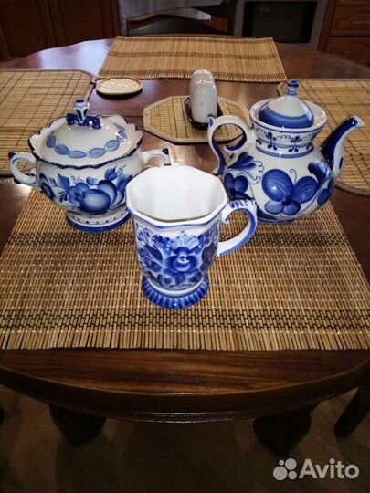 Сервиз чайный Гжеть