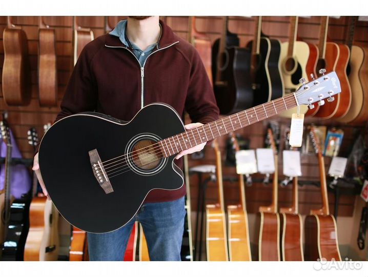 Cort SFX-ME-BKS SFX с вырезом черная электроакусти