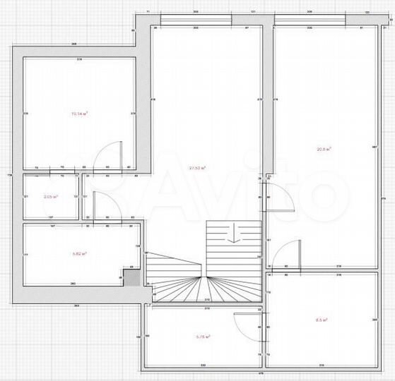 2-к. квартира, 100 м², 1/9 эт.