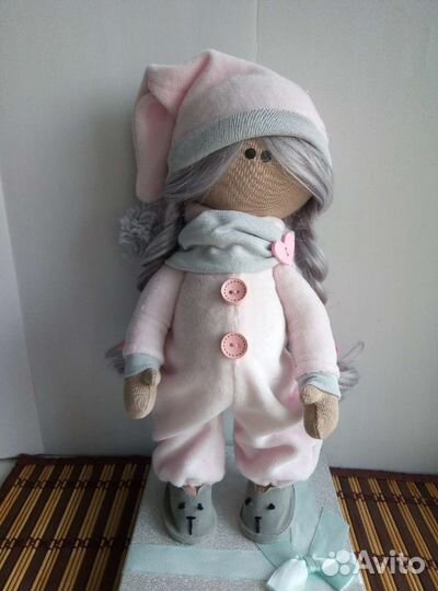 Текстильная интерьерная кукла