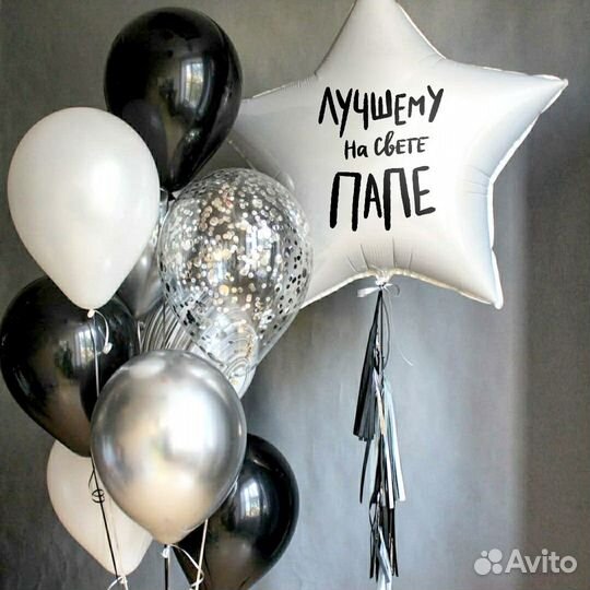 Воздушные и гелиевые шары на день рождения