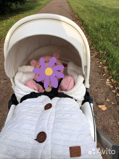 Вязаный конверт loom