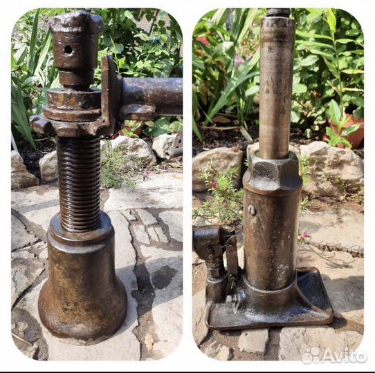 Домкраты СССР винтовой ЗИЛ, гидравлический 5 тонн
