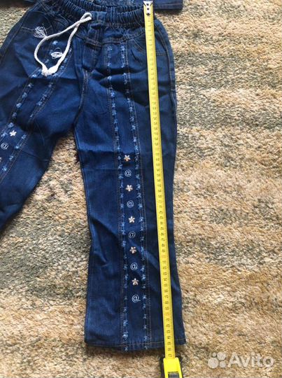 Джинсовый костюм для девочки