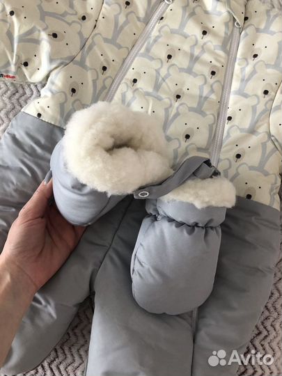 Комбинезон конверт зимний