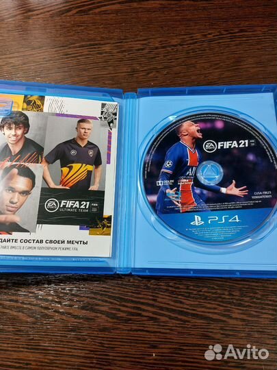 Fifa 21 ps4 диск