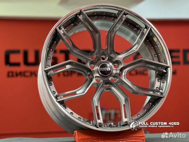 Кованые диски 22 R22 на range rover