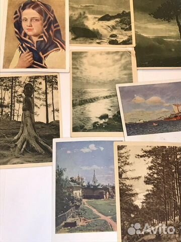 Почтовая открытка СССР винтажная