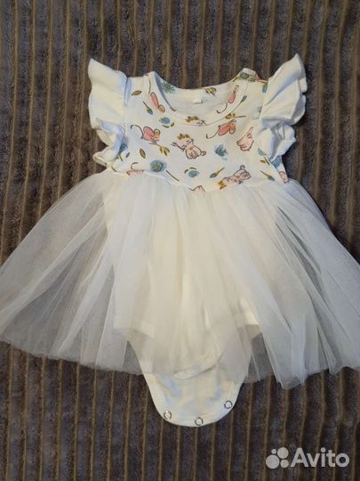 Платье боди для девочки