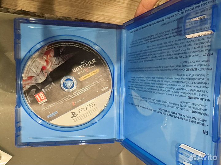 Ведьмак 3 ps5 диск