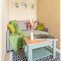 1-к. квартира, 40 м², 2 кровати