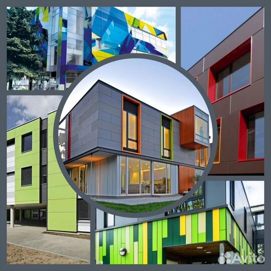 Фасадные металлокассеты