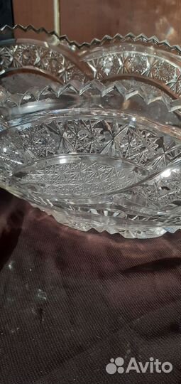 Хрустальная салатница