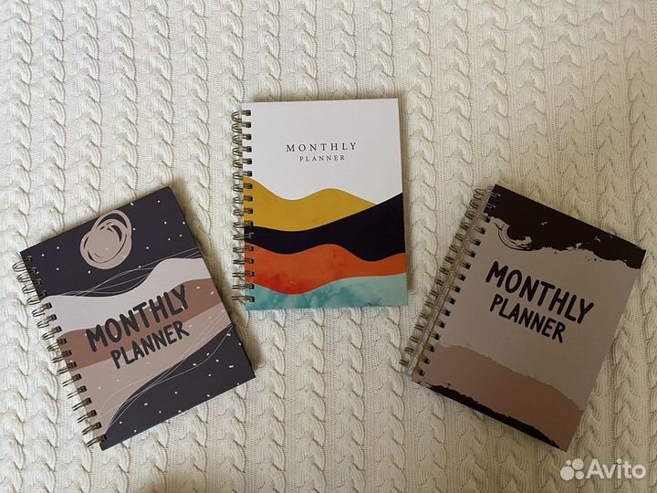 Ежедневник планер с разелителями по месяцам на год