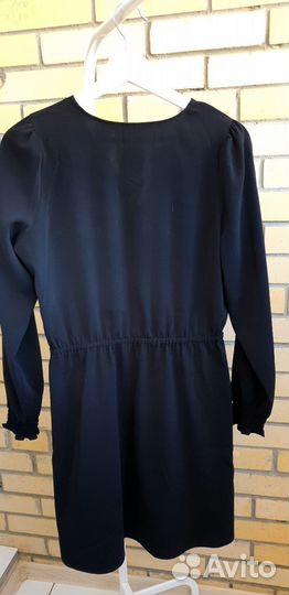 Школьное платье чёрное для девочки 116