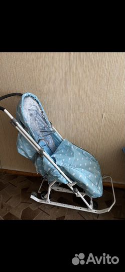 Санки коляска ника