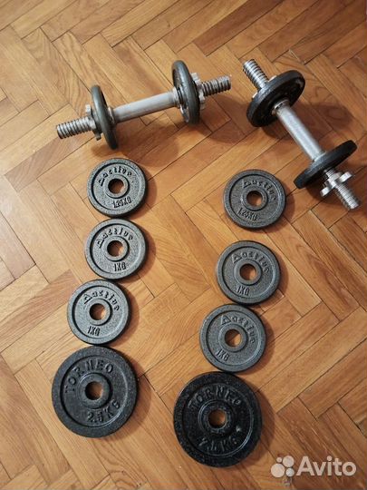 Гантели разборные