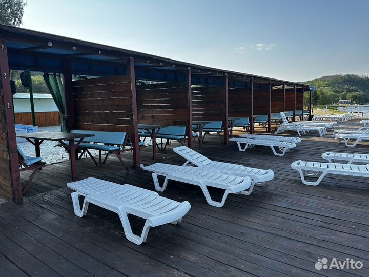 Беседки у речки, VIP пляж