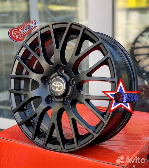 Диски Toyota R16 5x114,3 Black Matt