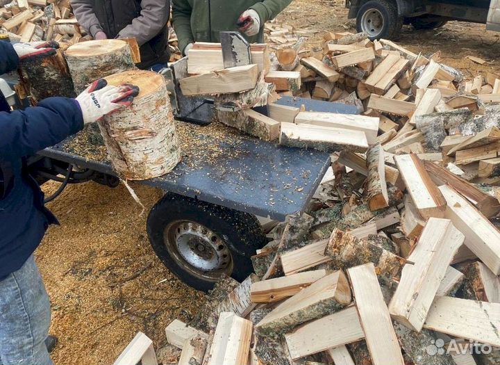 Дрова в укладку