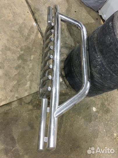 Защита передняя на Крузак