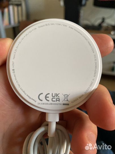 Беспроводная зарядка с Magsafe Anker