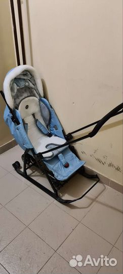 Коляска санки