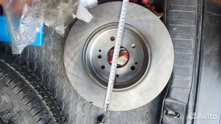 Задние тормозные диски на honda