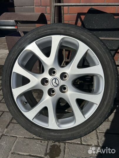 Летняя резина R18 на дисках Mazda